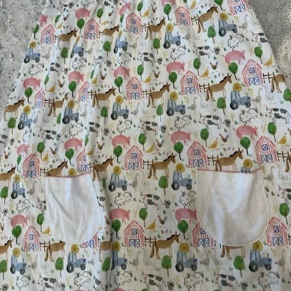 The Proper Peony Yoke Farm Dress Size 8 - Picture 4 of 7